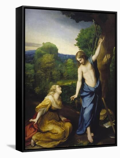 Noli Me Tangere-Antonio Allegri Da Correggio-Framed Stretched Canvas