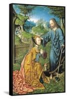 Noli Me Tangere-Jacob Cornelisz van Oostsanen-Framed Stretched Canvas