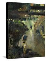 Nollendorfplatz in Berlin Inv. A II 496.-Lesser Ury-Stretched Canvas