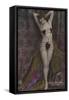 Nolly Dorey, Dancer at the Folies Bergere-null-Framed Stretched Canvas