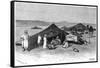 Nomad Encampment, Sahara, C1890-Hildibrand-Framed Stretched Canvas