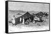 Nomad Encampment, Sahara, C1890-Hildibrand-Framed Stretched Canvas