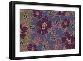 Nomad Flowers-Mindy Sommers-Framed Giclee Print