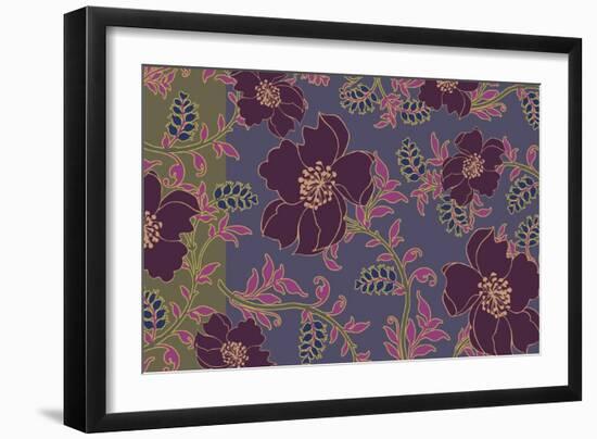 Nomad Flowers-Mindy Sommers-Framed Giclee Print