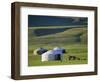 Nomads' Camp, Terkhin Valley, Arkhangai, Mongolia-Bruno Morandi-Framed Photographic Print