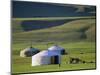 Nomads' Camp, Terkhin Valley, Arkhangai, Mongolia-Bruno Morandi-Mounted Photographic Print