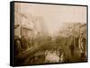 Nome's Muddy Streets & Barber Shop-null-Framed Stretched Canvas