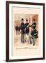 Non-Commissioned Officers, Staff Corps in Full Dress-H.a. Ogden-Framed Art Print