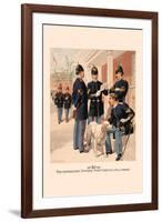 Non-Commissioned Officers, Staff Corps in Full Dress-H.a. Ogden-Framed Art Print