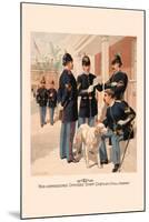 Non-Commissioned Officers, Staff Corps in Full Dress-H.a. Ogden-Mounted Art Print