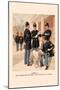 Non-Commissioned Officers, Staff Corps in Full Dress-H.a. Ogden-Mounted Art Print