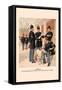 Non-Commissioned Officers, Staff Corps in Full Dress-H.a. Ogden-Framed Stretched Canvas