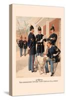 Non-Commissioned Officers, Staff Corps in Full Dress-H.a. Ogden-Stretched Canvas