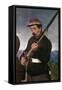 Non Commissoned Officer Holding his Rifle-Edouard Manet-Framed Stretched Canvas