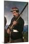 Non Commissoned Officer Holding his Rifle-Edouard Manet-Mounted Giclee Print