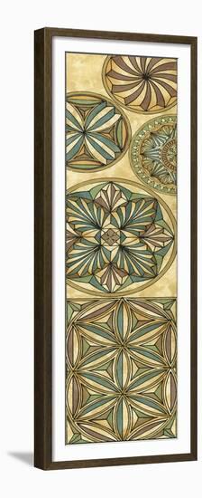 Non-Embellish Stained Glass Panel I-Vision Studio-Framed Premium Giclee Print