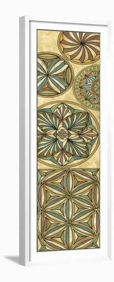 Non-Embellish Stained Glass Panel I-Vision Studio-Framed Premium Giclee Print