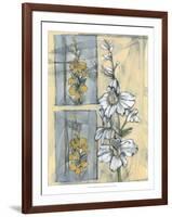 Non-embellish Wildflower Collage II-Jennifer Goldberger-Framed Art Print