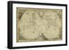 Non-Embellish World Discoveries Map-T. Jeffreys-Framed Premium Giclee Print