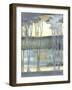 Non-Embellishd Nouveau Landscape II-Jennifer Goldberger-Framed Art Print