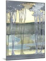 Non-Embellishd Nouveau Landscape II-Jennifer Goldberger-Mounted Art Print