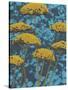 Non-Embellished Golden Yarrow II-null-Stretched Canvas