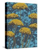 Non-Embellished Golden Yarrow II-null-Stretched Canvas