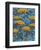 Non-Embellished Golden Yarrow II-null-Framed Art Print