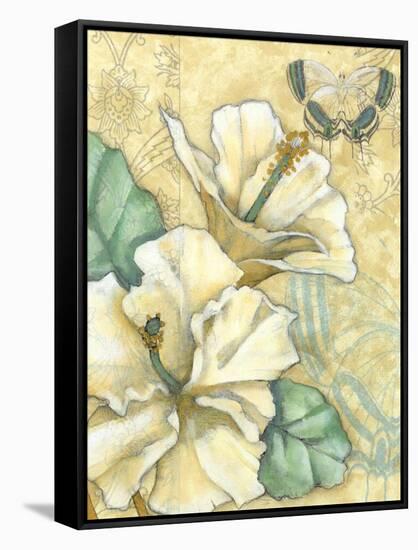 Non-Embellished Hibiscus Medley II-null-Framed Stretched Canvas