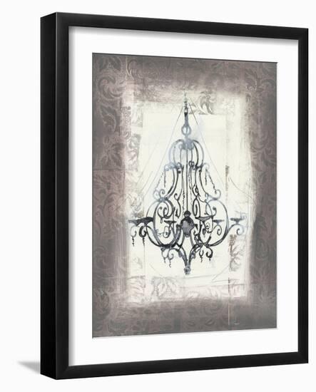 Non-Embellished Modern Elegance I-Jennifer Goldberger-Framed Art Print