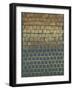 Non-Embellished Mosaic Sunset II-null-Framed Art Print