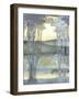 Non-Embellished Nouveau Landscape I-Jennifer Goldberger-Framed Art Print