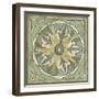 Non-Embellished Ornamental Tile II-null-Framed Art Print