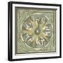 Non-Embellished Ornamental Tile II-null-Framed Art Print