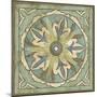 Non-Embellished Ornamental Tile II-null-Mounted Art Print