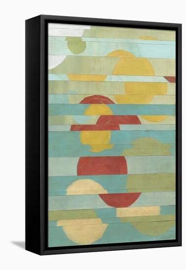 Non-Embellished Splice II-Megan Meagher-Framed Stretched Canvas