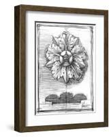 Non-Embld. Decorative Ornament II-Ethan Harper-Framed Art Print