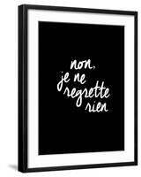 Non Je Ne Regrette Rien-Brett Wilson-Framed Art Print