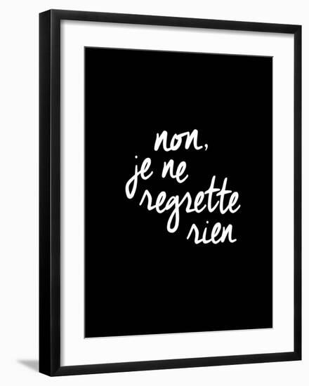 Non Je Ne Regrette Rien-Brett Wilson-Framed Art Print