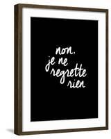 Non Je Ne Regrette Rien-Brett Wilson-Framed Art Print