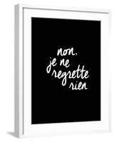 Non Je Ne Regrette Rien-Brett Wilson-Framed Art Print