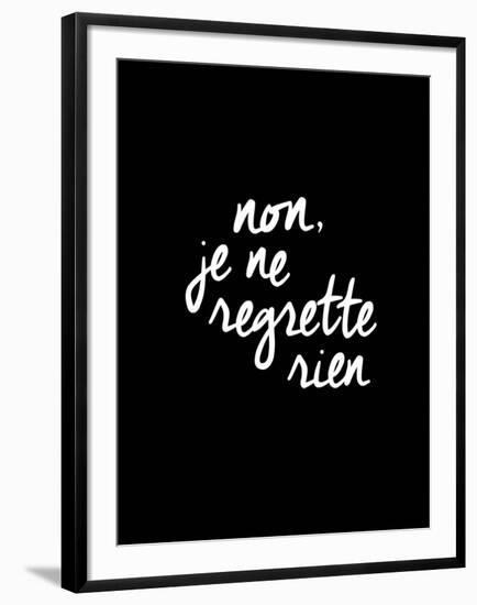 Non Je Ne Regrette Rien-Brett Wilson-Framed Art Print