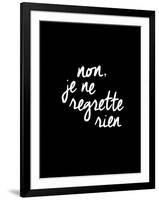 Non Je Ne Regrette Rien-Brett Wilson-Framed Art Print