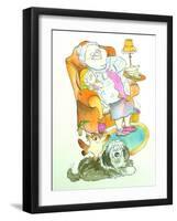 Nona (Grandma)-Maylee Christie-Framed Giclee Print