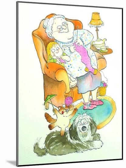 Nona (Grandma)-Maylee Christie-Mounted Giclee Print