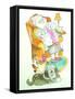 Nona (Grandma)-Maylee Christie-Framed Stretched Canvas