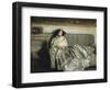 Nonchaloir (Repose)-John Singer Sargent-Framed Art Print