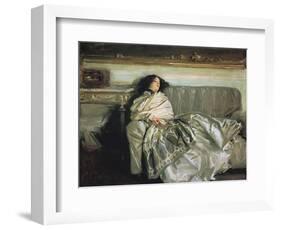 Nonchaloir (Repose)-John Singer Sargent-Framed Art Print