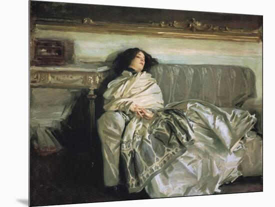 Nonchaloir (Repose)-John Singer Sargent-Mounted Art Print