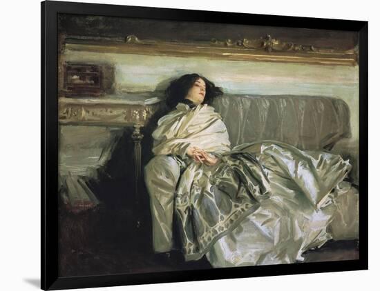 Nonchaloir (Repose)-John Singer Sargent-Framed Art Print